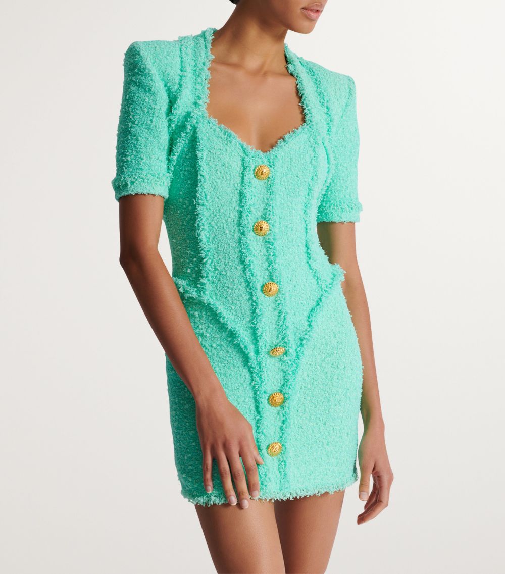 Balmain Balmain Tweed Mini Dress