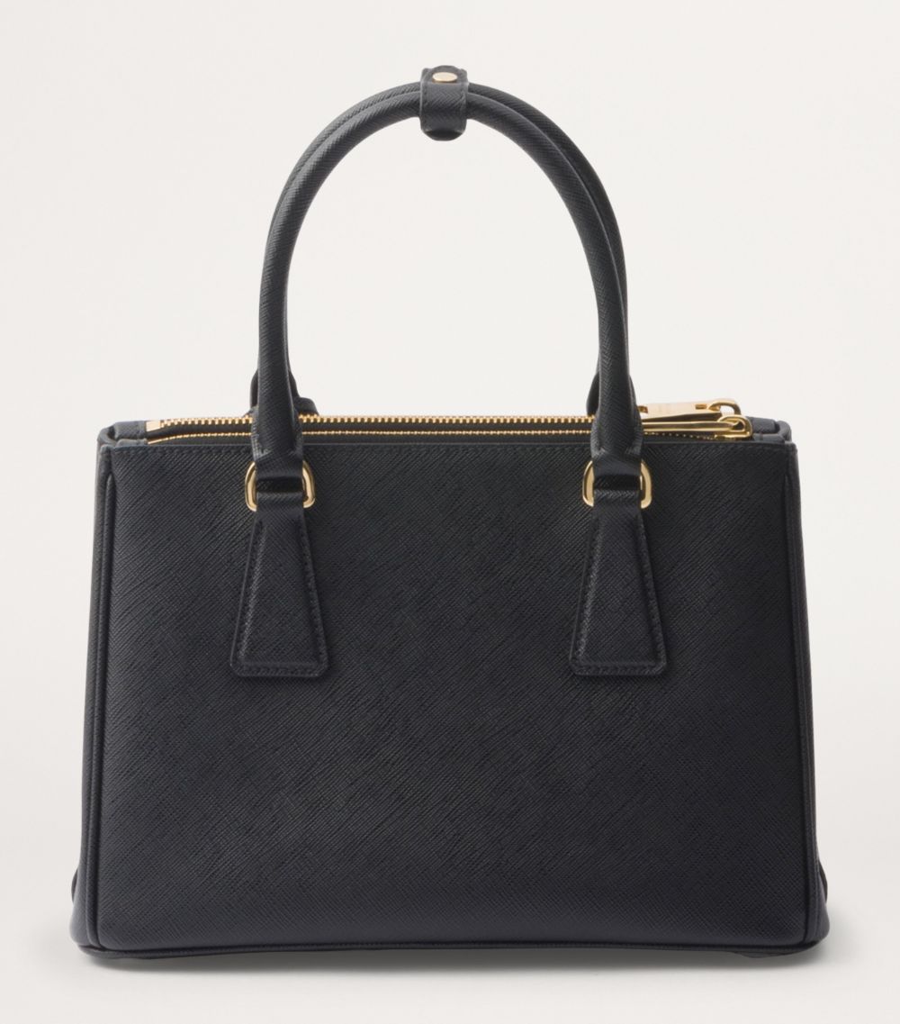 Prada Prada Leather Embellished Galleria Tote Bag