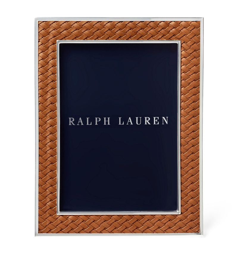 Ralph Lauren Home Ralph Lauren Home Leather Brockton Frame (6.5" X 8.5")