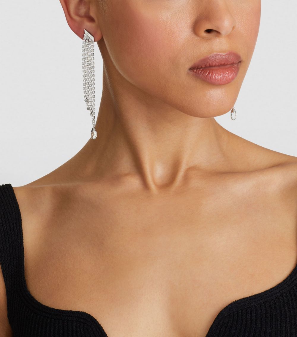 Jimmy Choo Jimmy Choo Crystal Saeda Earrings