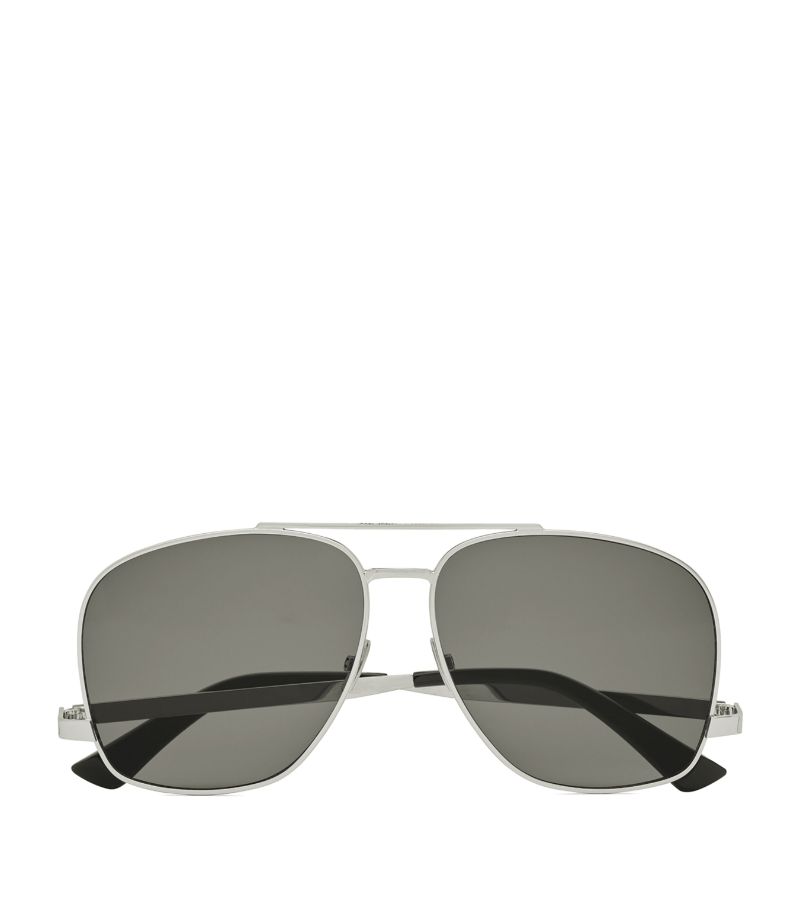 Saint Laurent Saint Laurent Leon Aviator Sunglasses