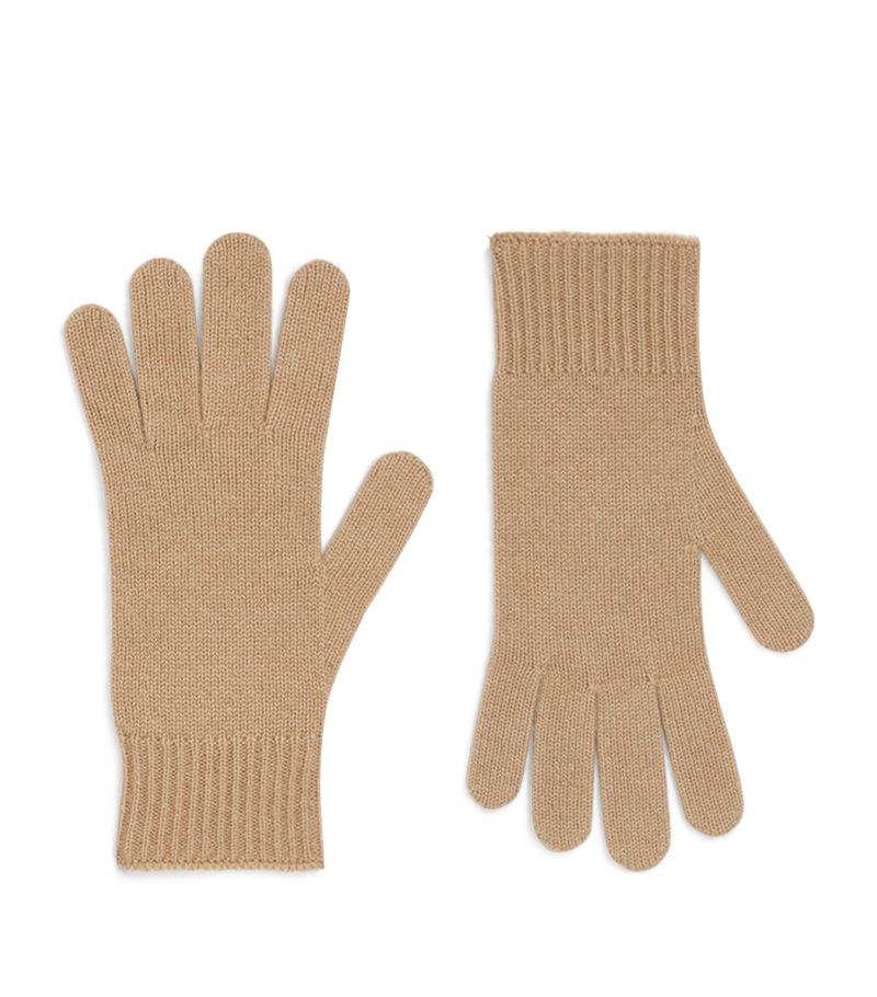 Weekend Max Mara Weekend Max Mara Cashmere Logo Gloves