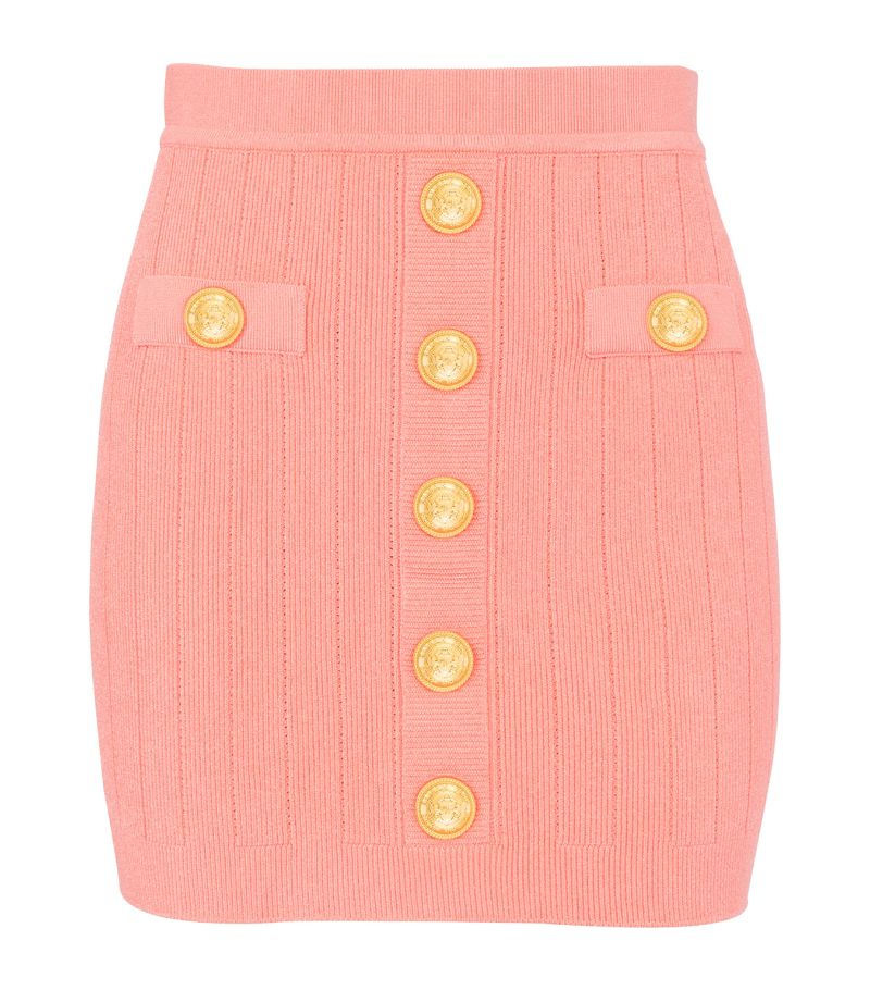 Balmain Balmain Knit Mini Skirt