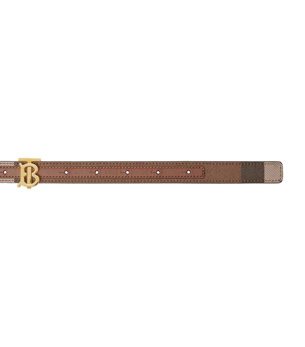 Burberry Burberry Reversible Tb Monogram Belt