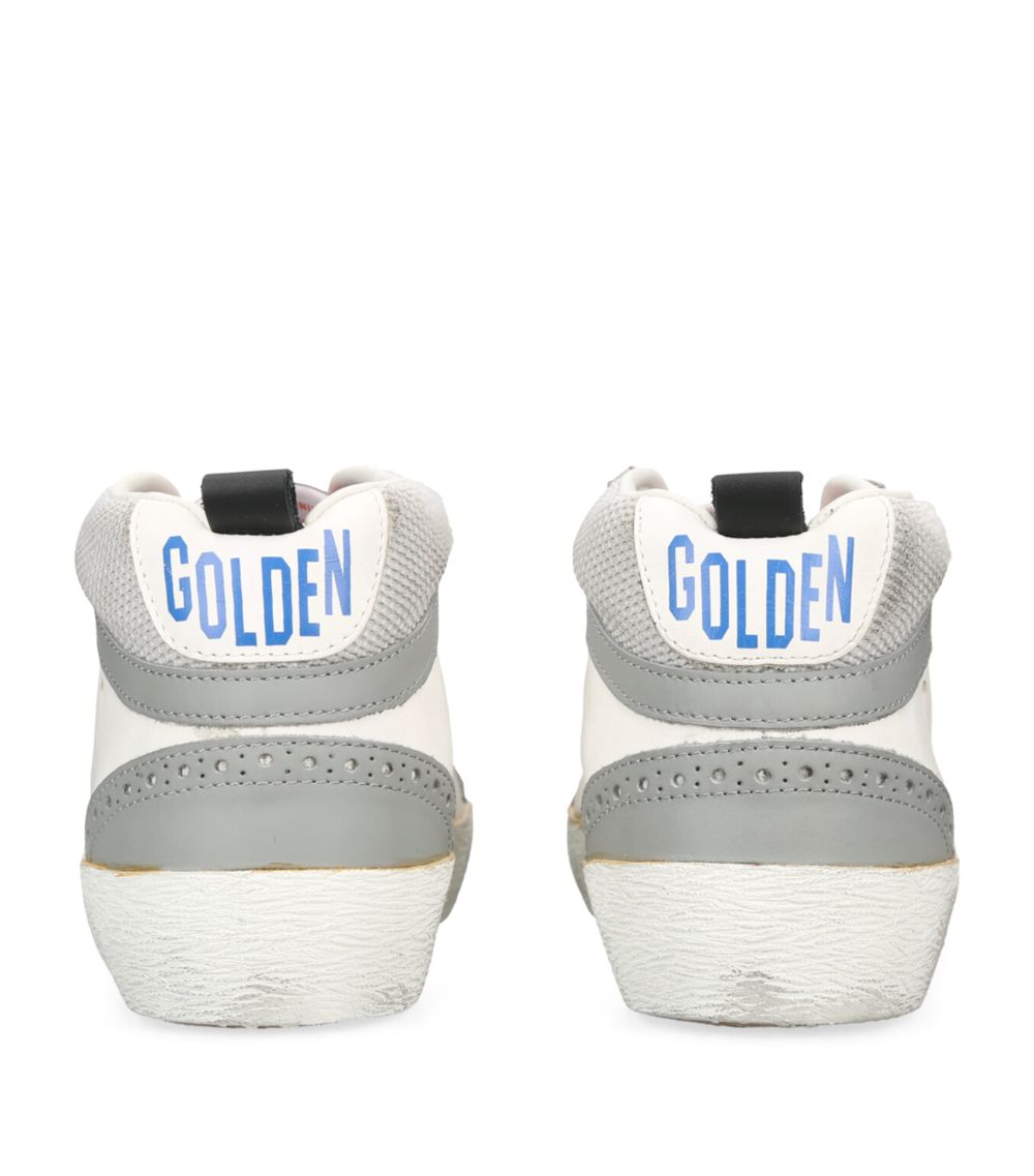 Golden Goose Golden Goose Leather Mid Star Sneakers