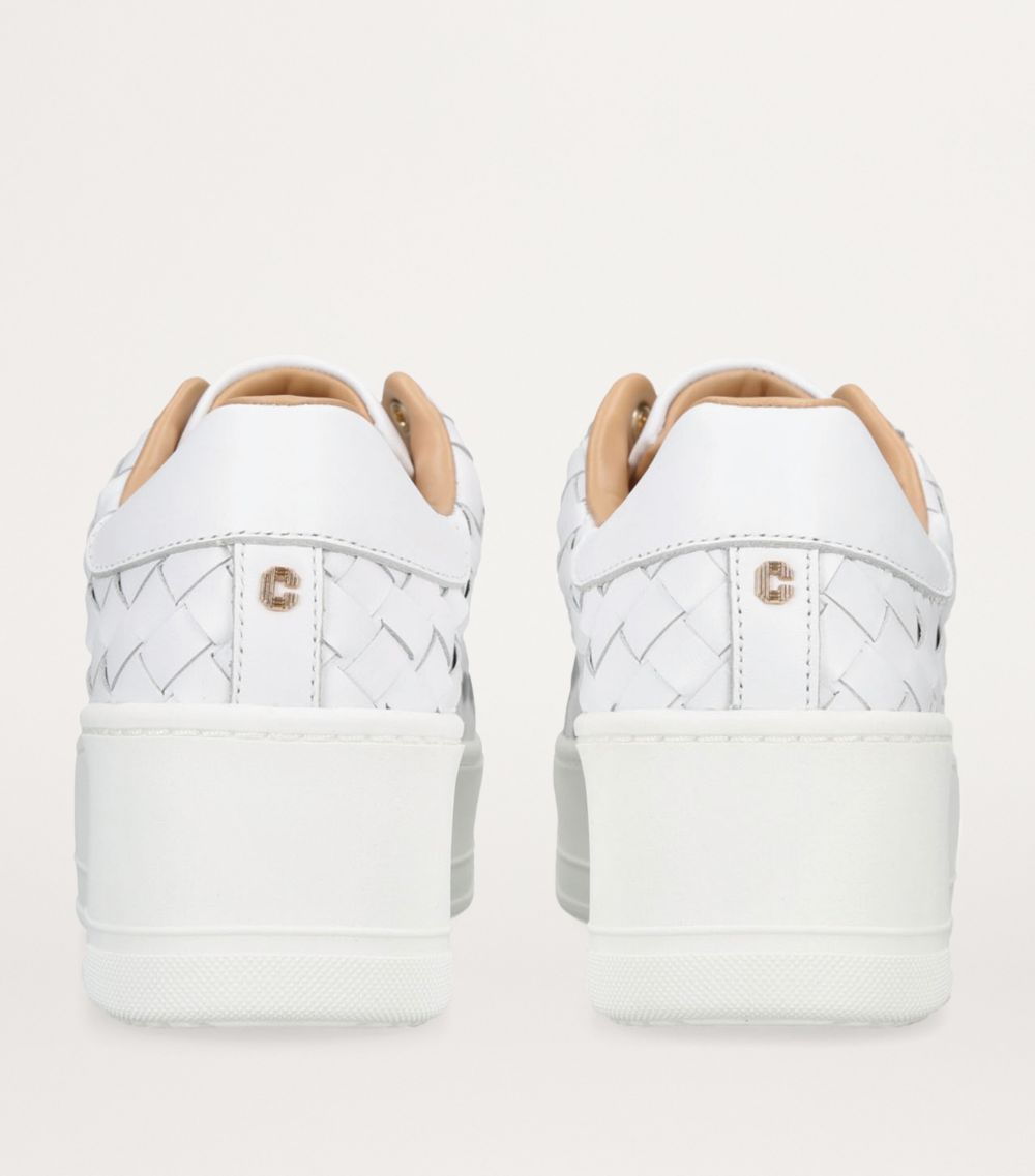 Carvela Carvela Woven Leather Connected Laceless Sneakers