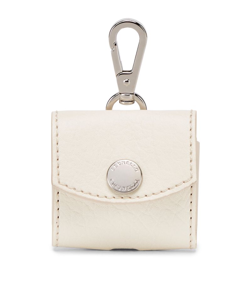 Brunello Cucinelli Brunello Cucinelli Leather Airpods Case