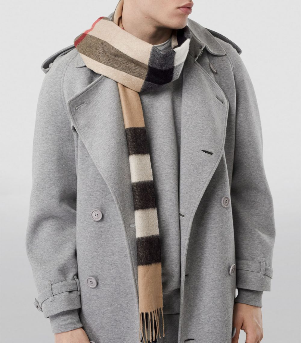 Burberry Burberry Check Cashmere Scarf