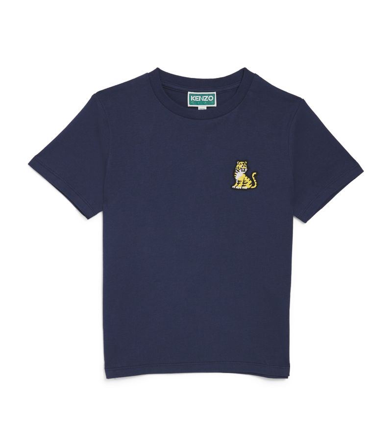 Kenzo Kids Kenzo Kids Embroidered Logo T-Shirt (2-14 Years)