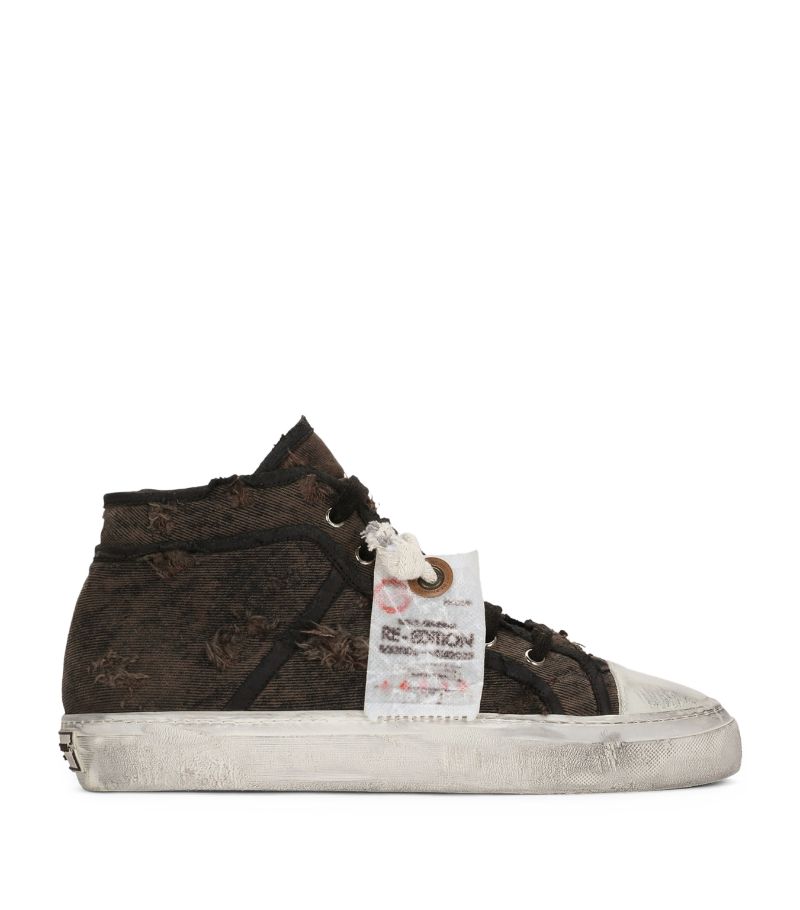 Dolce & Gabbana Dolce & Gabbana Patchwork High-Top Sneakers