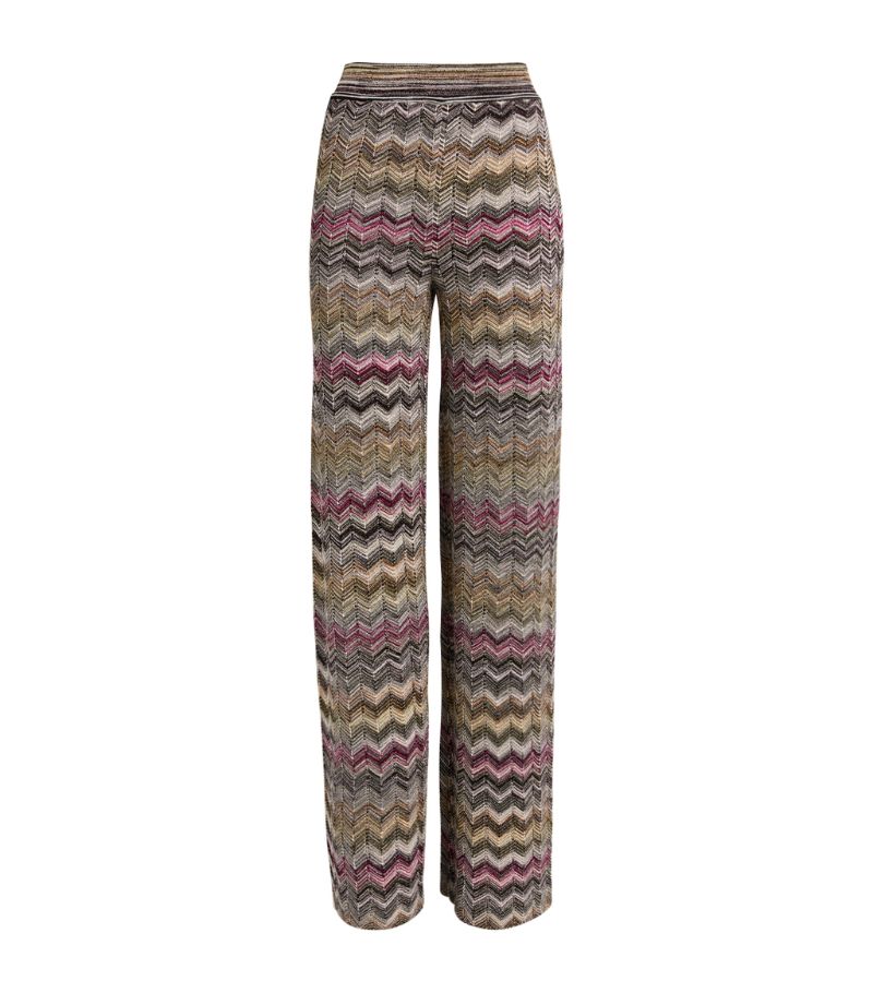 Missoni Missoni Zigzag High-Waist Trousers