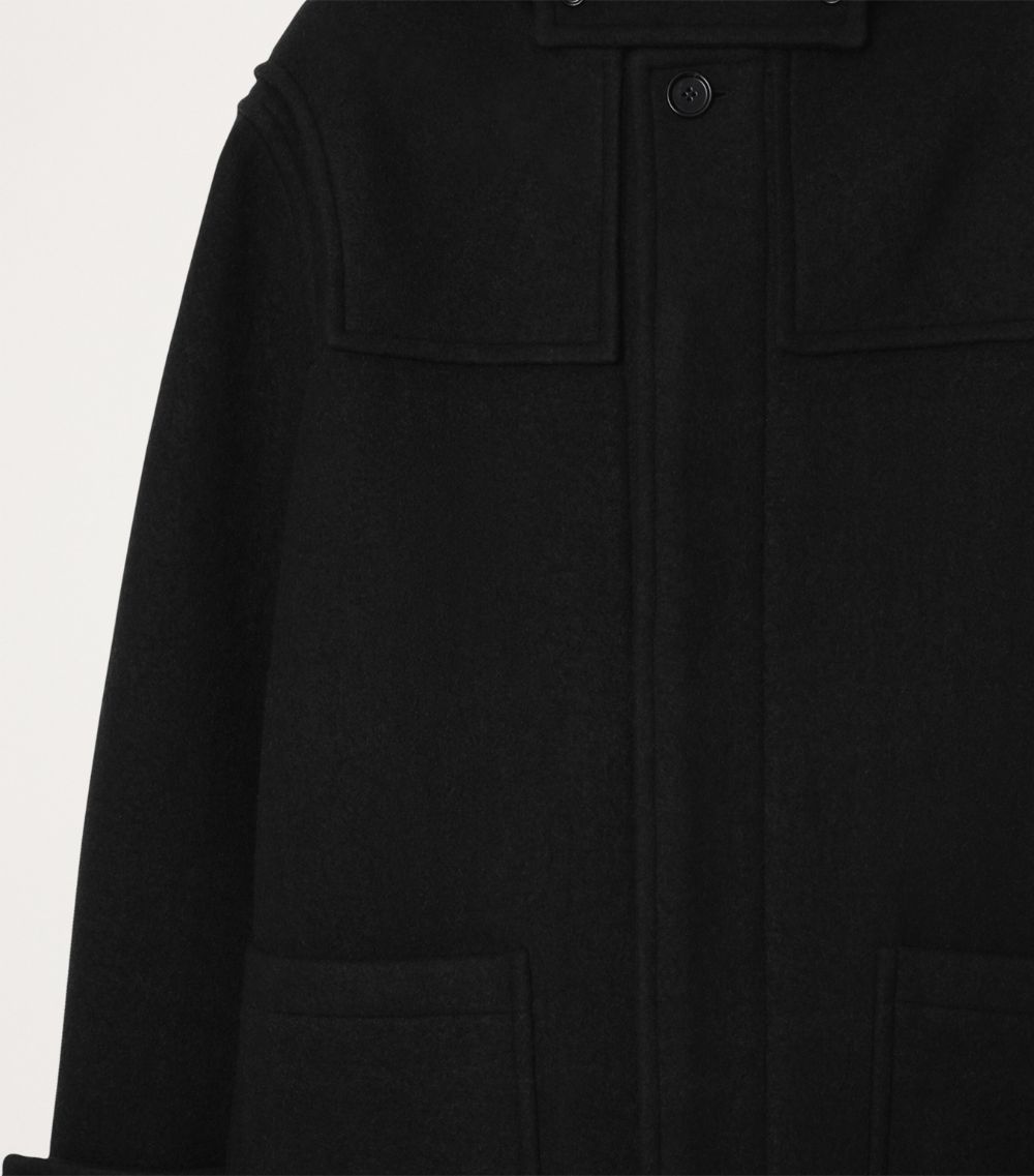 Burberry Burberry Wool Hooded Coat