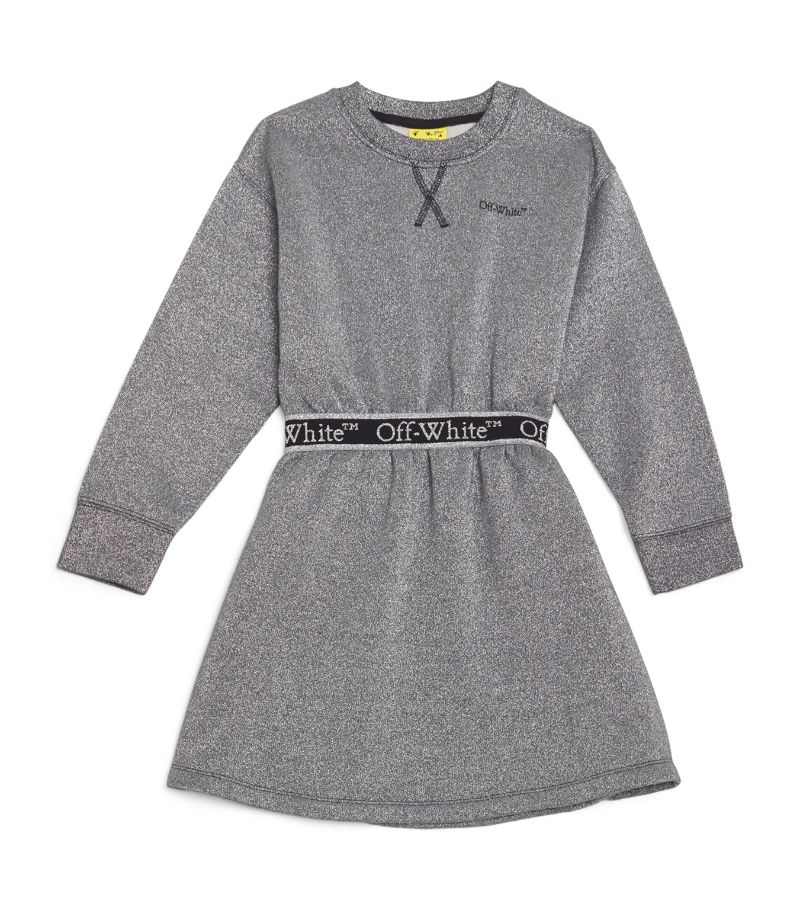 Off-White Kids Off-White Kids Jersey Logo Dress (4-12 Years)