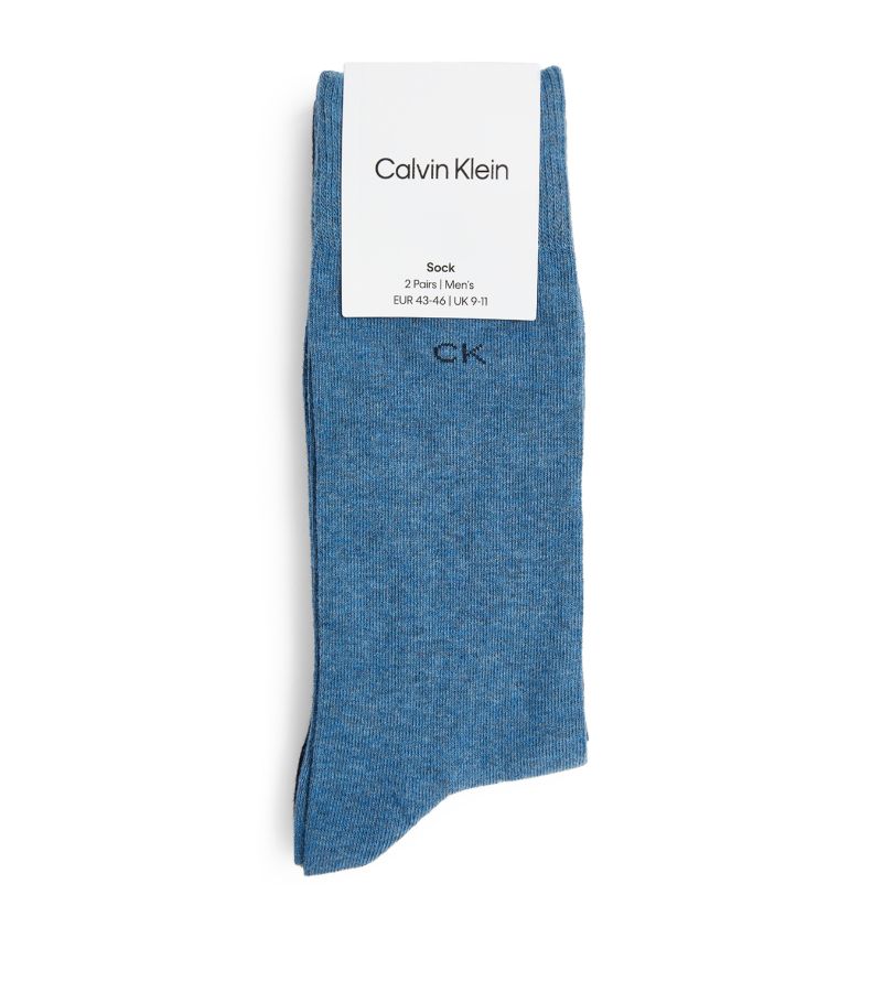 Calvin Klein Calvin Klein Logo Socks (Pack Of 2)