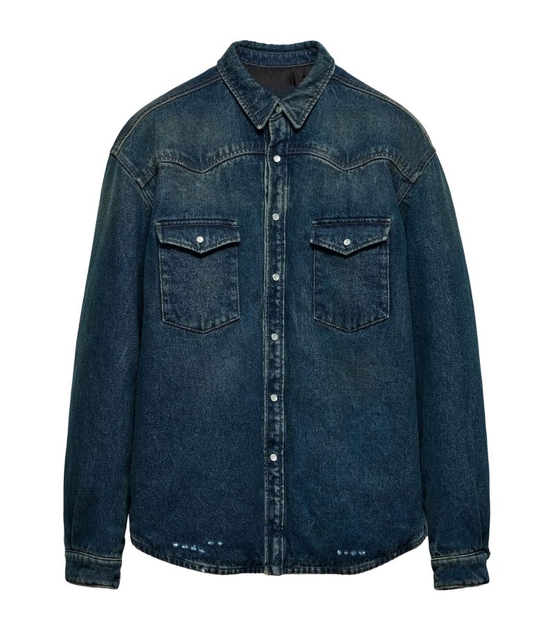 Prada Prada Padded Denim Shirt