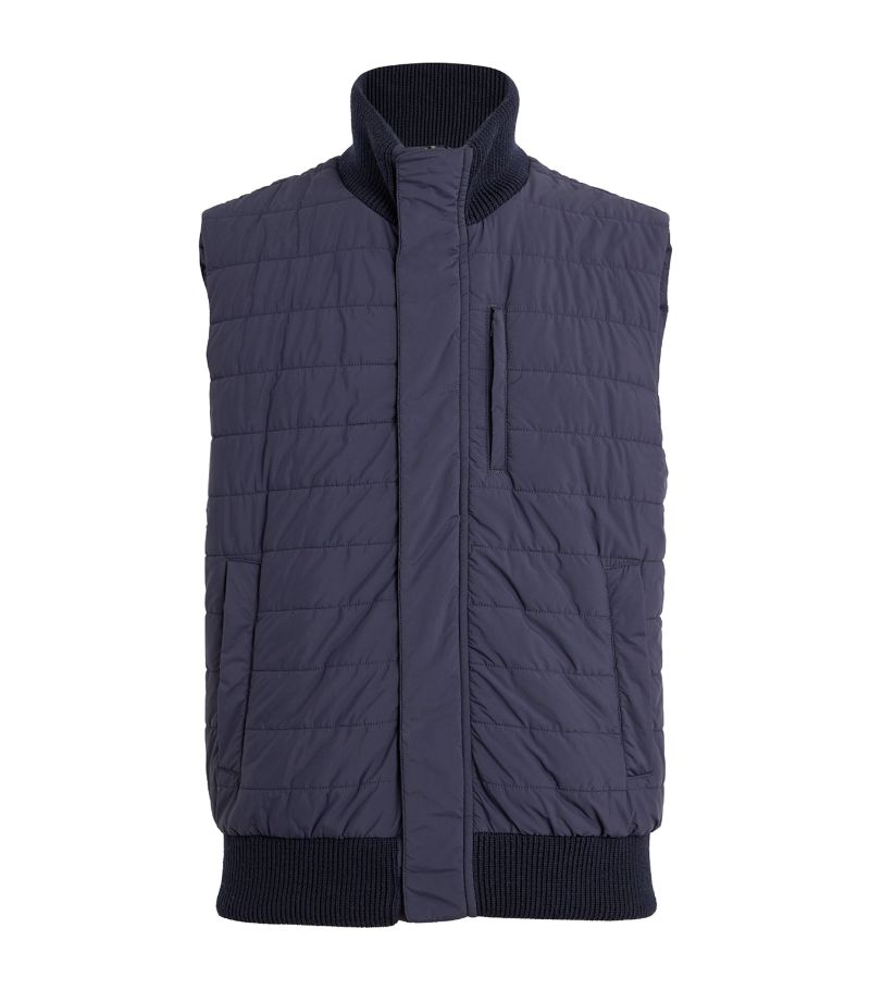 Herno Herno Wool-Trim Padded Gilet