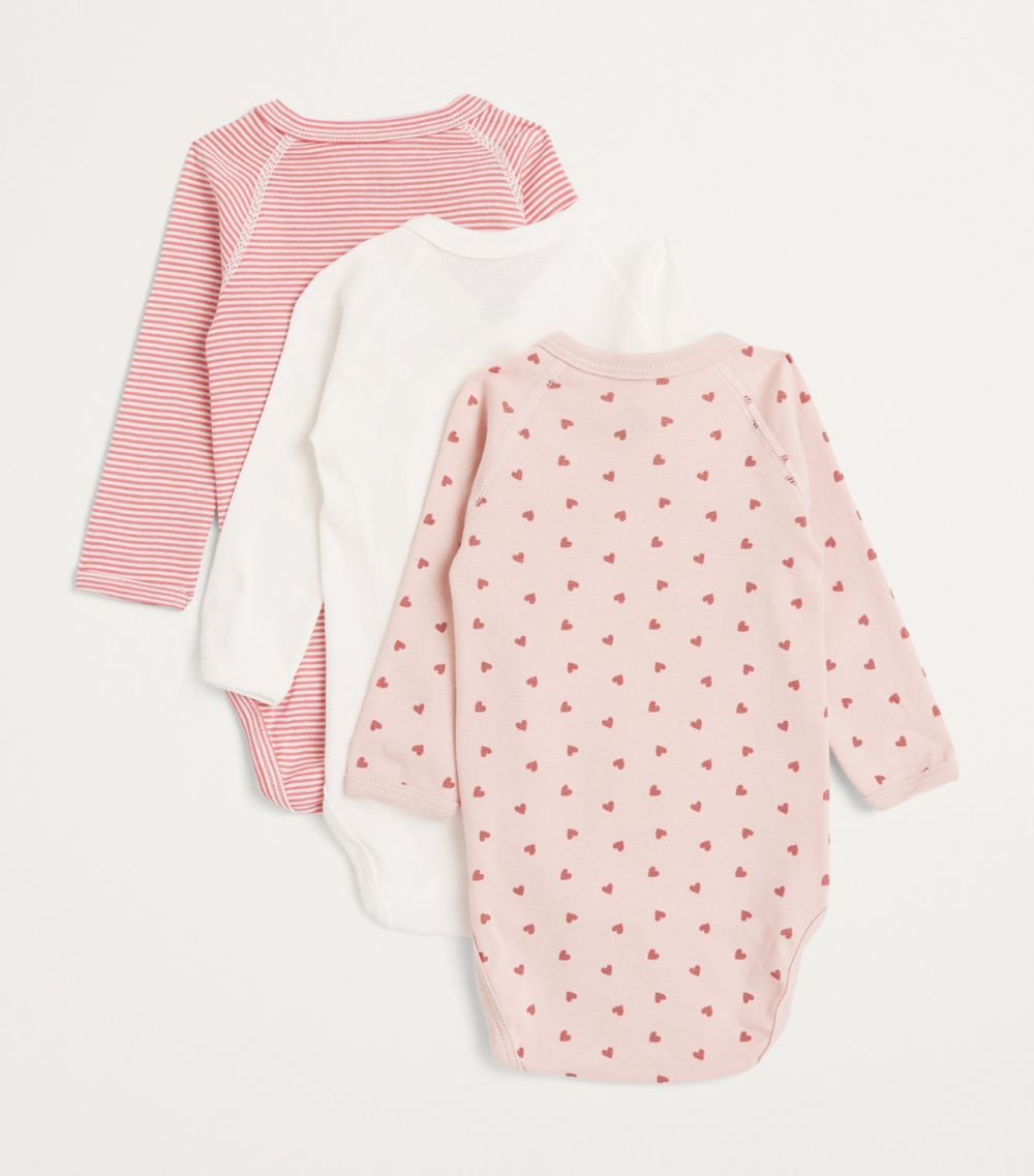  Petit Bateau Set Of 3 Bodysuits (0-12 Months)