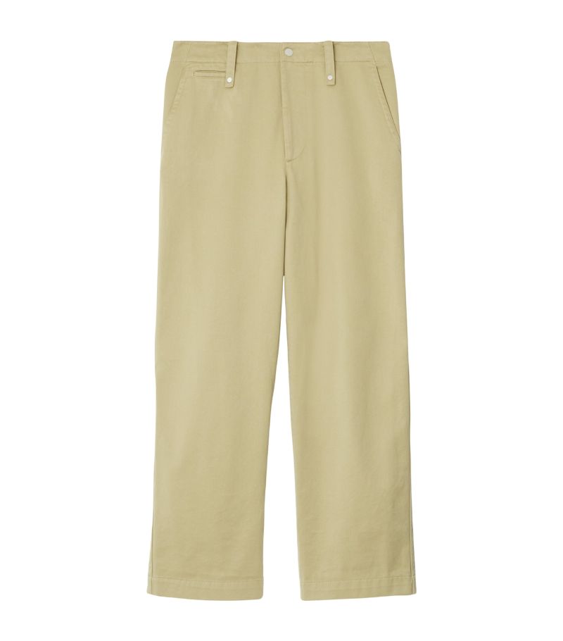 Burberry Burberry Cotton Relaxed Trousers