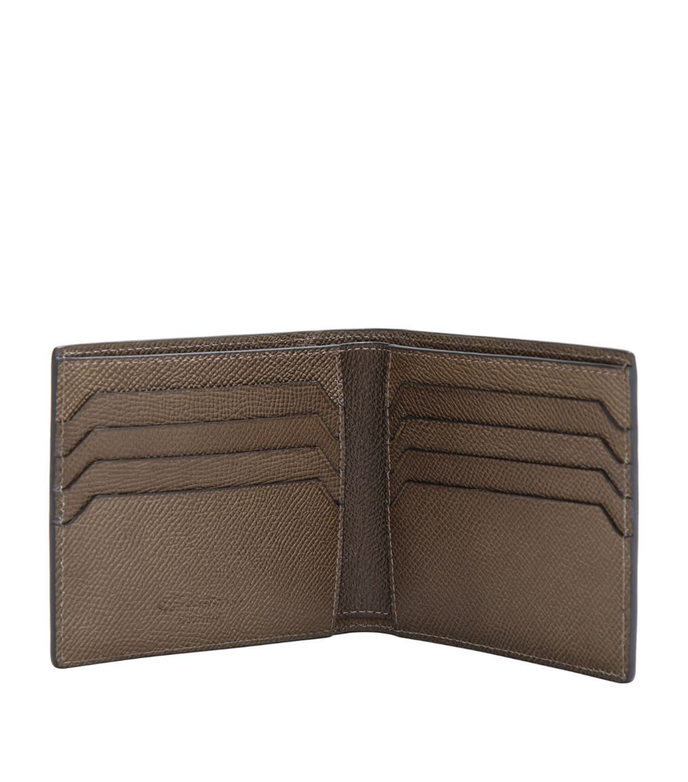 Santoni Santoni Leather Ombré Bifold Wallet