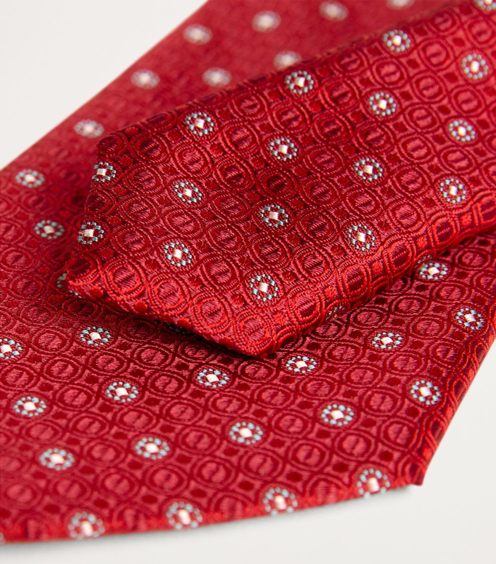 Eton Eton Silk Mini Circles Tie