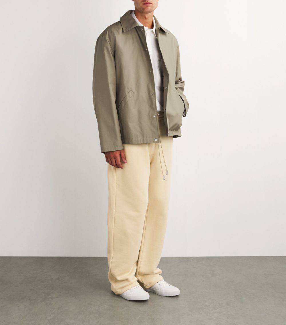 OFF-WHITE Off-White Cotton Pixelated Diagonal-Stripe Sweatpants