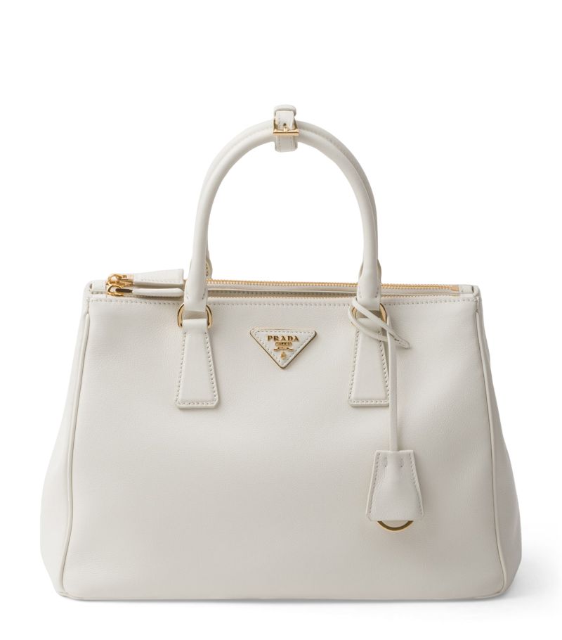 Prada Prada Large Leather Galleria Top-Handle Bag