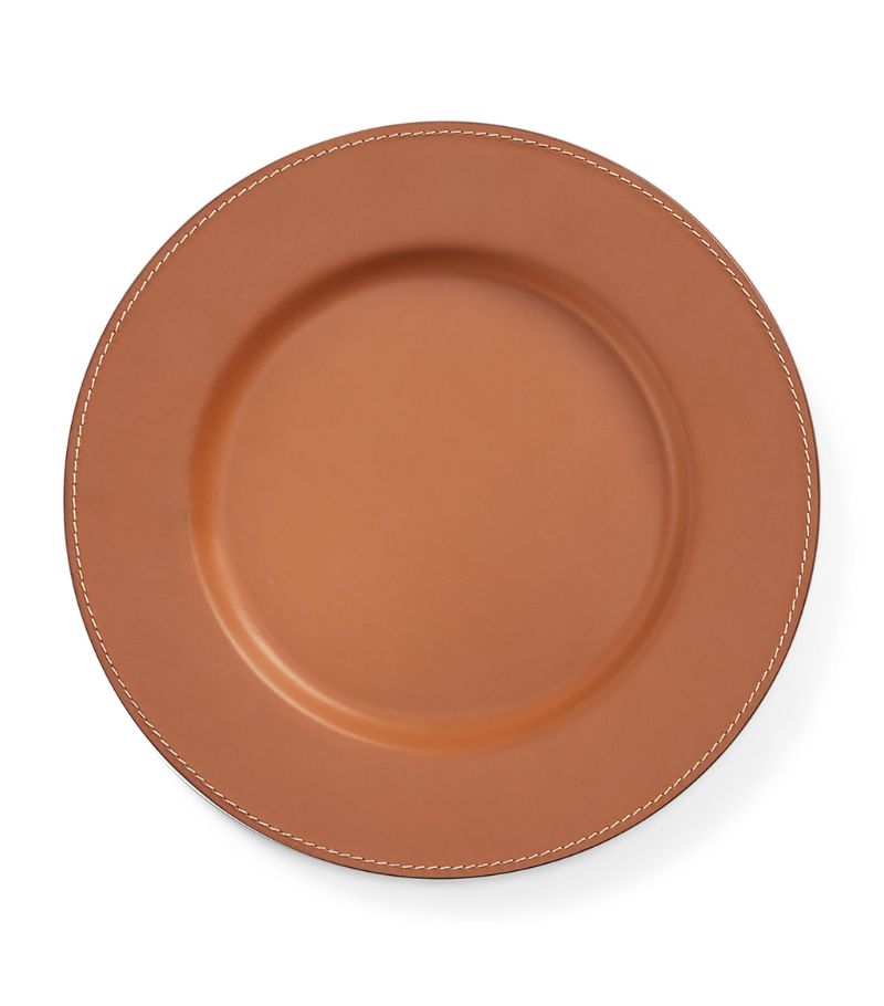 Ralph Lauren Home Ralph Lauren Home Leather Wyatt Charger Plate (34Cm)