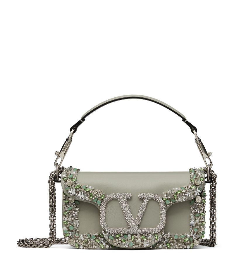 VALENTINO GARAVANI Valentino Garavani Leather Loco Shoulder Bag