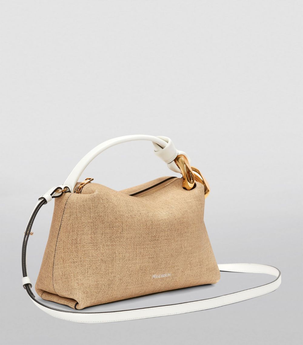 Jw Anderson Jw Anderson Leather Corner Top-Handle Bag