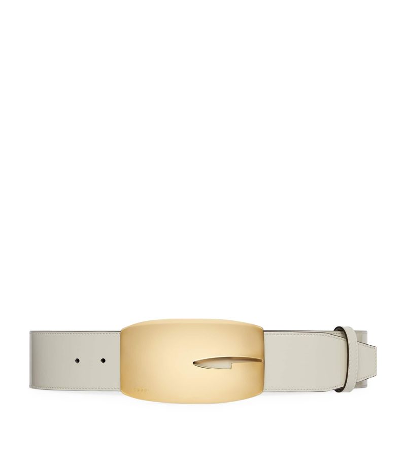 Gucci Gucci Leather G Buckle Belt