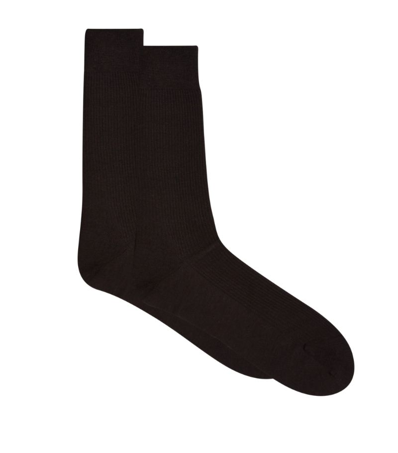 Pantherella Pantherella Merino Wool-Blend Short Socks