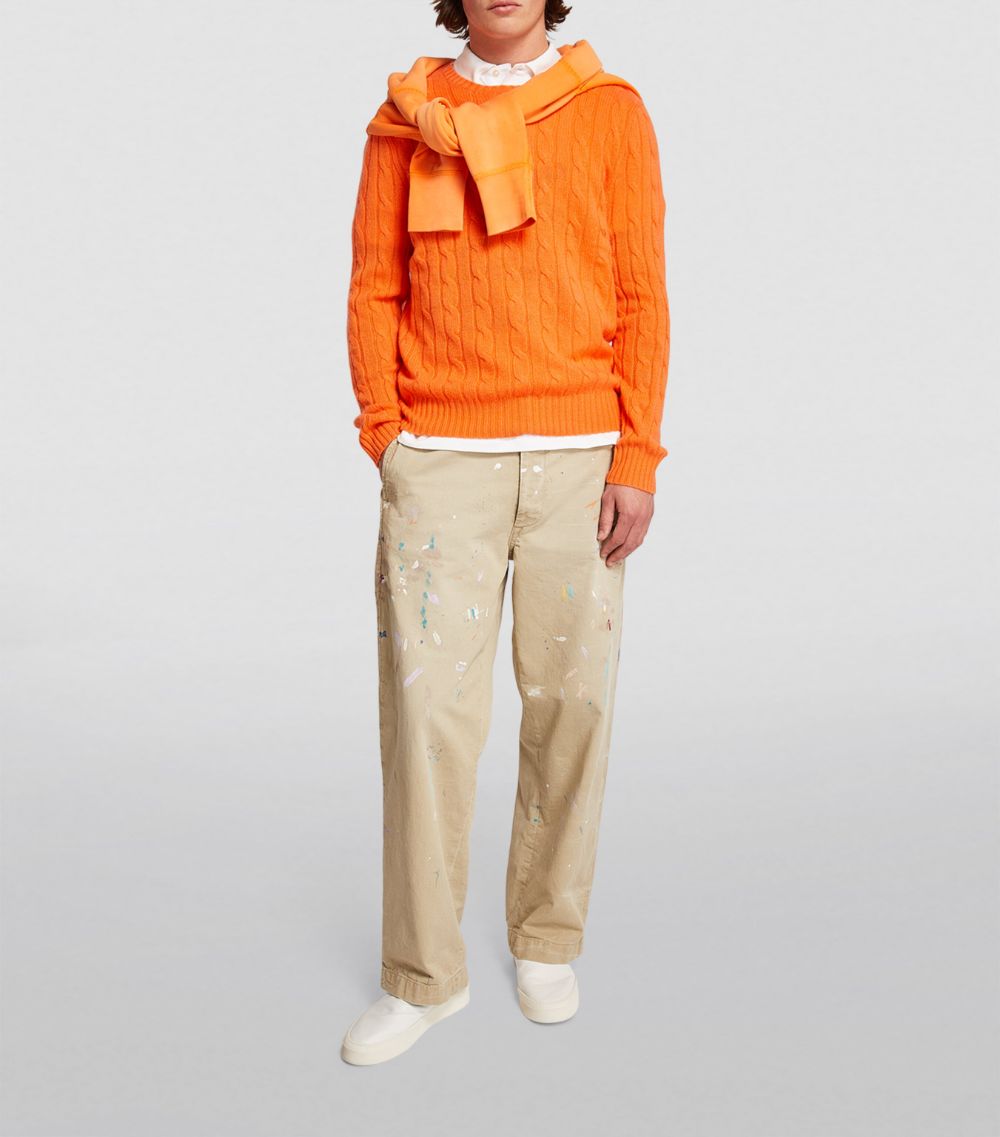 Polo Ralph Lauren Polo Ralph Lauren Cashmere Cable-Knit Sweater