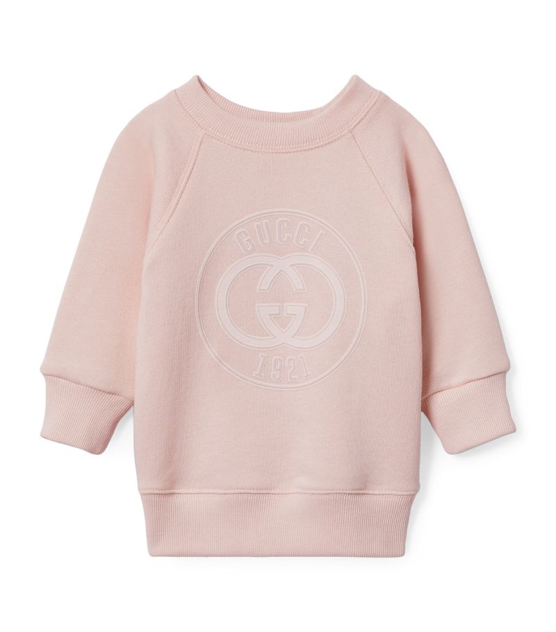 Gucci Gucci Kids Interlocking Logo Sweatshirt (3-24 Months)