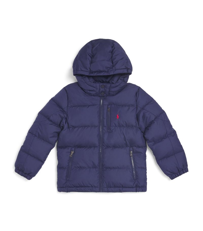 Ralph Lauren Kids Ralph Lauren Kids Logo Hooded Puffer Jacket (6-14 Years)