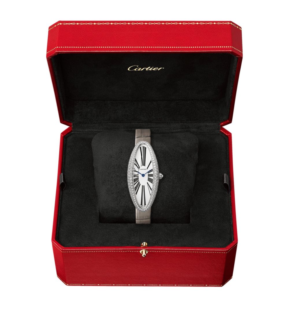 Cartier Cartier White Gold Baignore Allongée Watch 21Mm