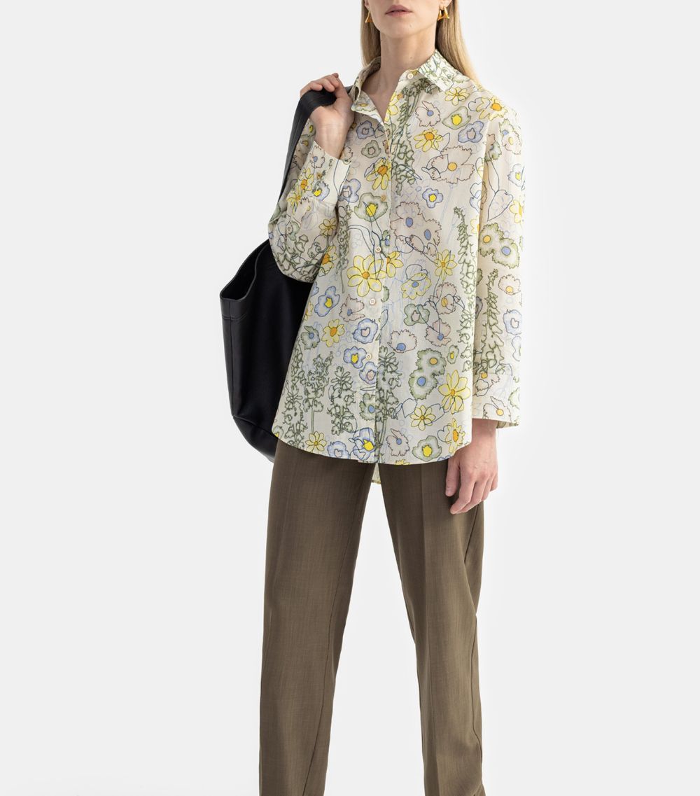 Aeron Aeron Floral Oversized Roche Shirt