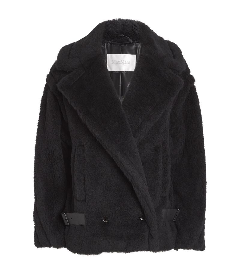 Max Mara Max Mara Alpaca Wool-Blend Aviator Coat