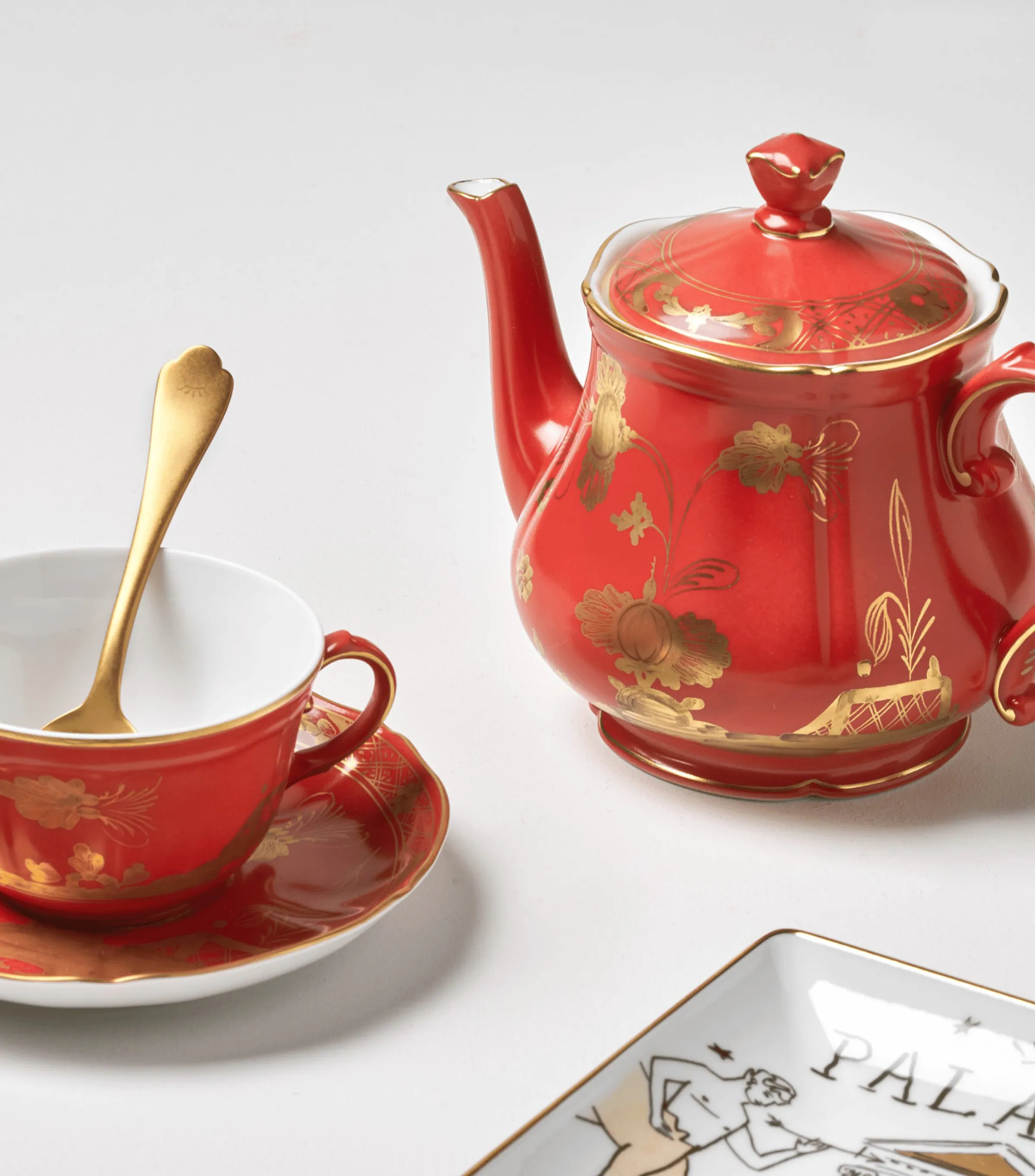 GINORI 1735 Ginori 1735 Oriente Italiano Rubrum Tea Cup