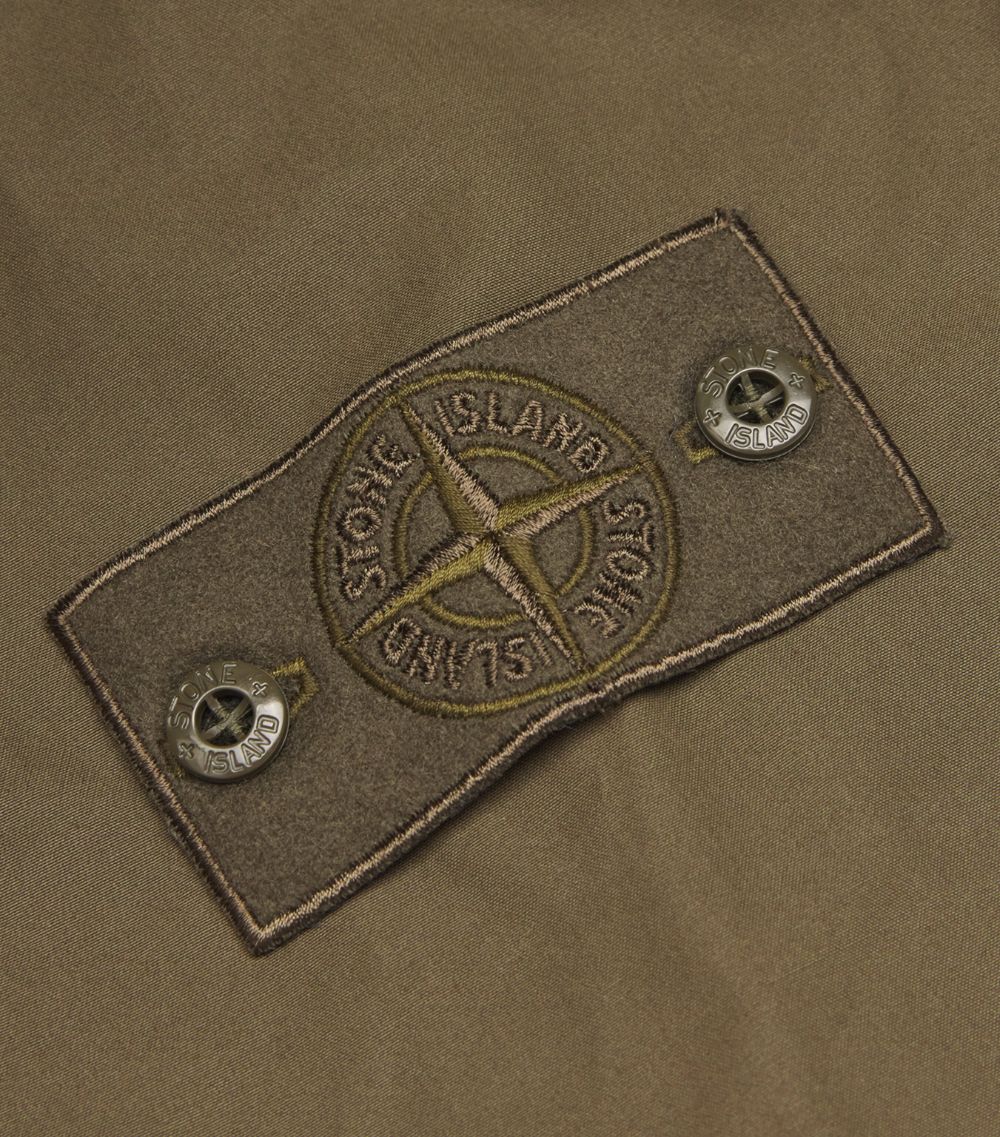 Stone Island Stone Island Ghost Piece Organic Cotton Overshirt