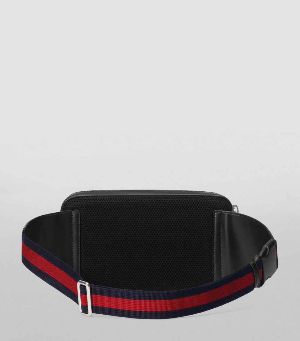 Gucci Gucci Leather Gg Supreme Belt Bag