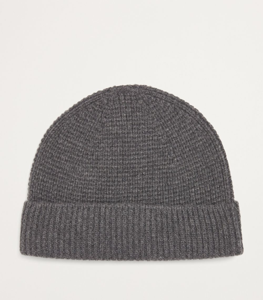 Sunspel Sunspel Wool-Cashmere Waffle Beanie