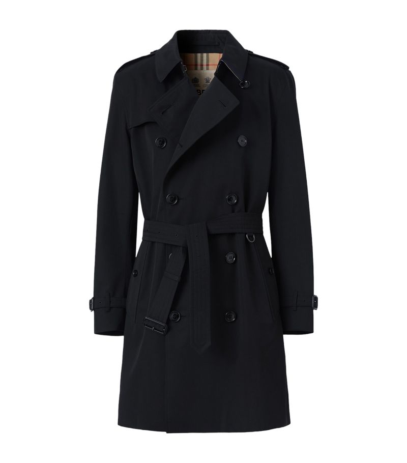 Burberry Burberry Mid-Length Kensington Heritage Trench Coat