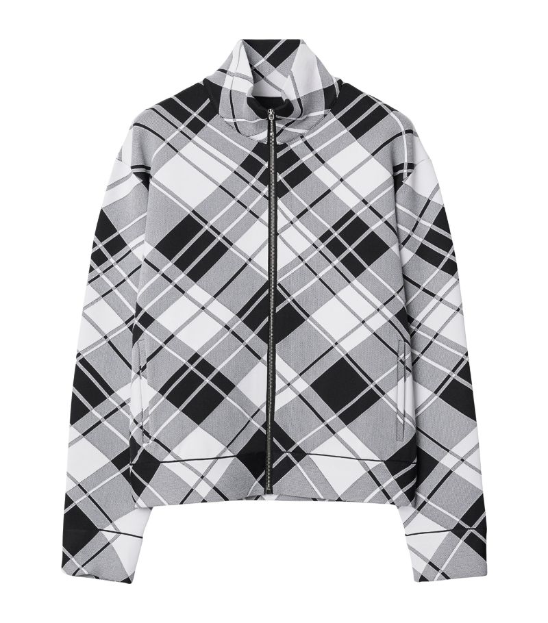 Burberry Burberry Check Zip-Up Jacket