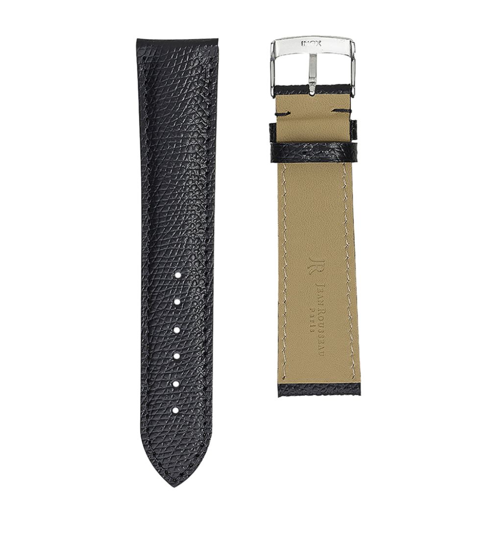 Jean Rousseau Jean Rousseau Classic 3.5 Embossed Leather Watch Strap (18Mm)