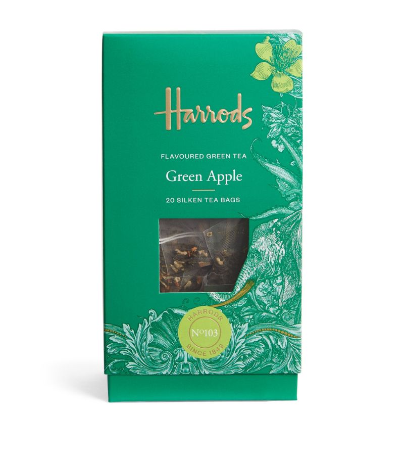 Harrods Harrods No.103 Green Apple Flavoured Green Tea (20 Silken Tea Bags)