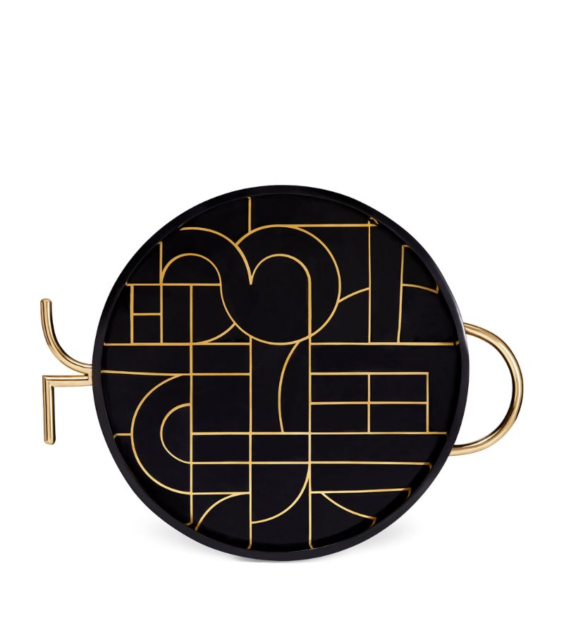 L'Objet L'Objet X Kelly Behun Circuit Round Tray (41Cm)