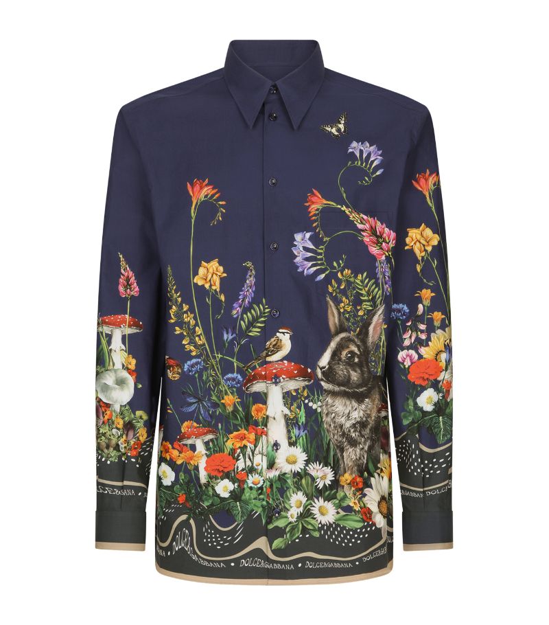 Dolce & Gabbana Dolce & Gabbana Rabbit Print Shirt