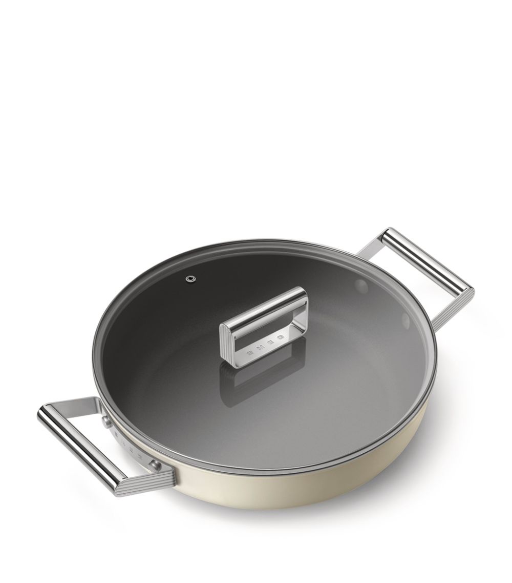 Smeg Smeg 50S Style Deep Pan With Lid (40Cm)