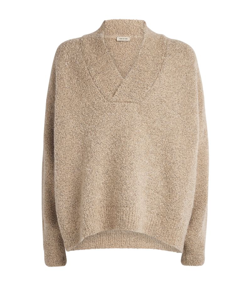 Fear Of God Fear Of God Mohair-Wool V-Neck Sweater