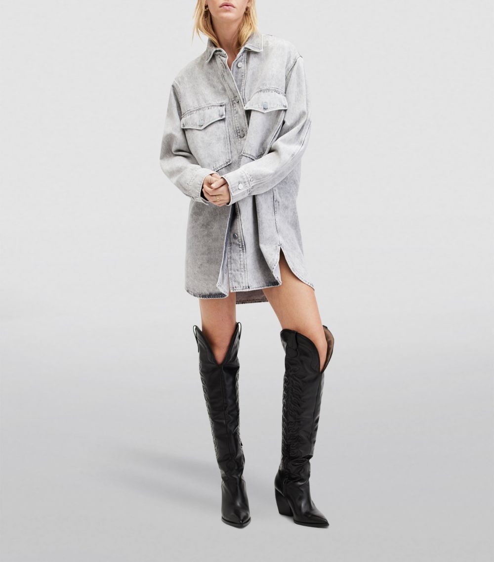 Allsaints Allsaints Denim Lily Mini Dress